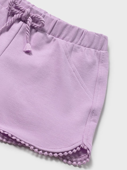 Kinder-Shorts/Bermudas Stoff Lila