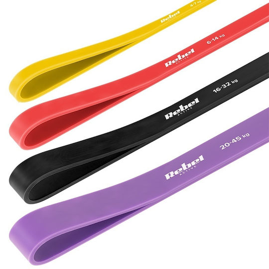 Rebel Loop Bands Σετ 7τμχ Πολύχρωμα