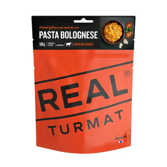 Real Turmat Bolognese Pasta Ready Meal with Pasta 540kcal 127g