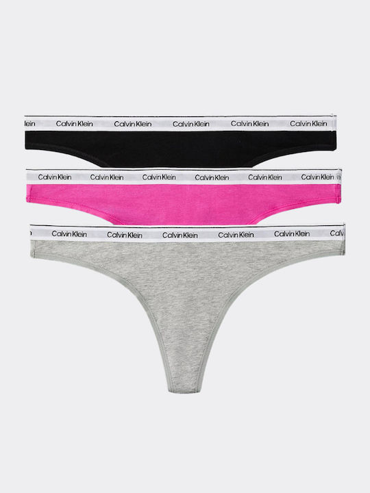 Βαμβακερά Women's String 3Pack Colorful