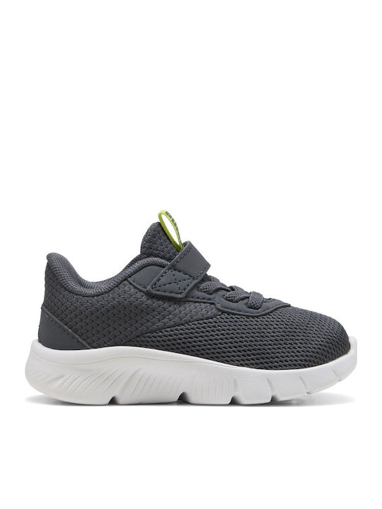Flexfocus Παιδικά Sneakers με Σκρατς Μαύρα