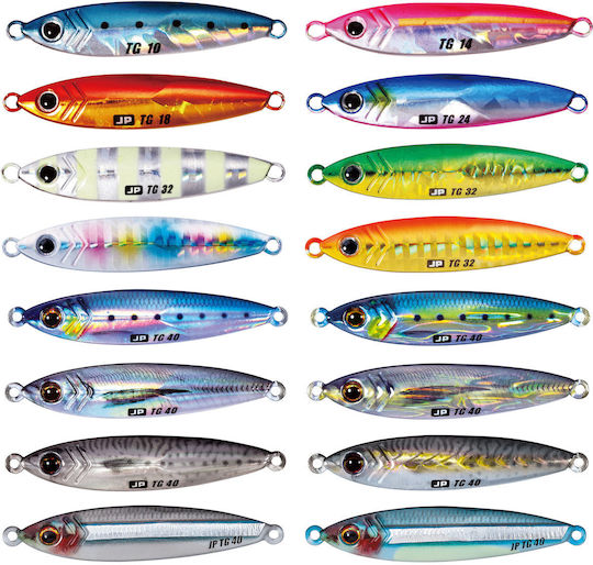 MajorCraft Jigpara Tg Artificial Bait Slider 32g #004 Blue Pink