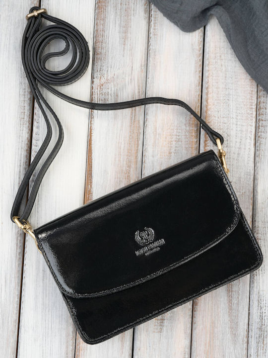 Leather Women's Bag Shoulder Black