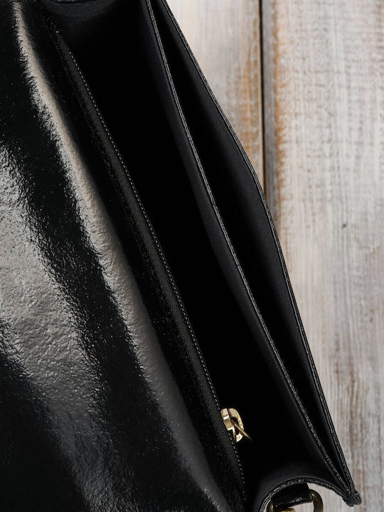Leather Women's Bag Shoulder Black