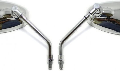 Motorradrückspiegel 2Stück Silber
