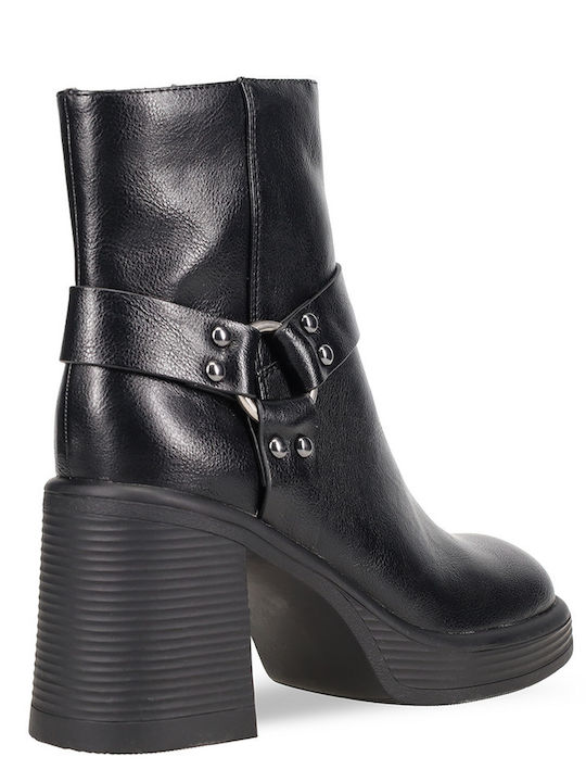 Stiefeletten Damen Schwarz