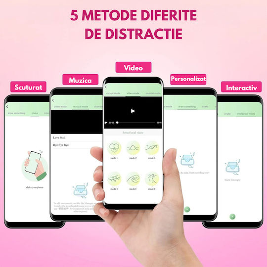 Вибратор G-Spot с Дистанционно Управление 20см Розов