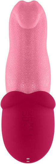 Teazers Vibrator Double Vibrator with Remote Control Pink