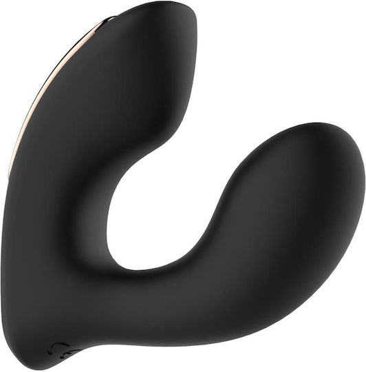 Rosy Gold Vibrator Δονητής με Απομακρυσμένο Έλεγχο Μαύρος