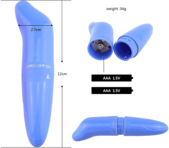 Lovesecret Mini Δονητής G-Spot Μπλε