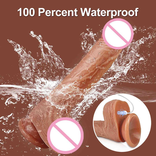 Lovesecret Realistic Vibrator cu Telecomandă 21.5cm Flesh