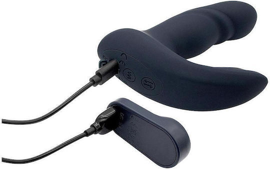 Dream Toys Vibrator Διπλός Δονητής με Απομακρυσμένο Έλεγχο Μπλε