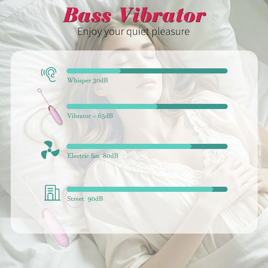 Love Vibrator Ei mit Fernbedienung Rosa