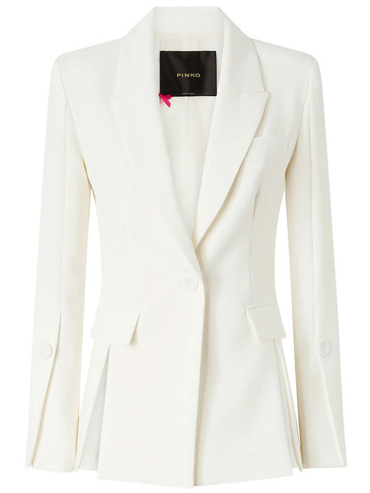 Pinko Damen Blazer White