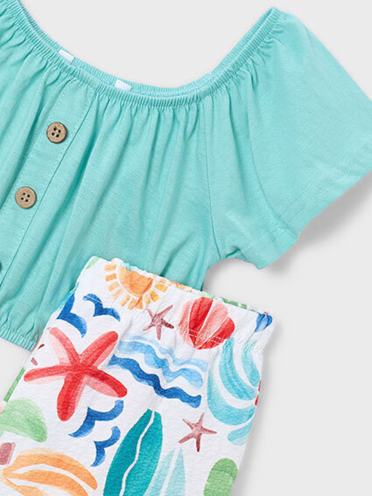 Kinder-Set mit Hose Sommer 2Stück Grün