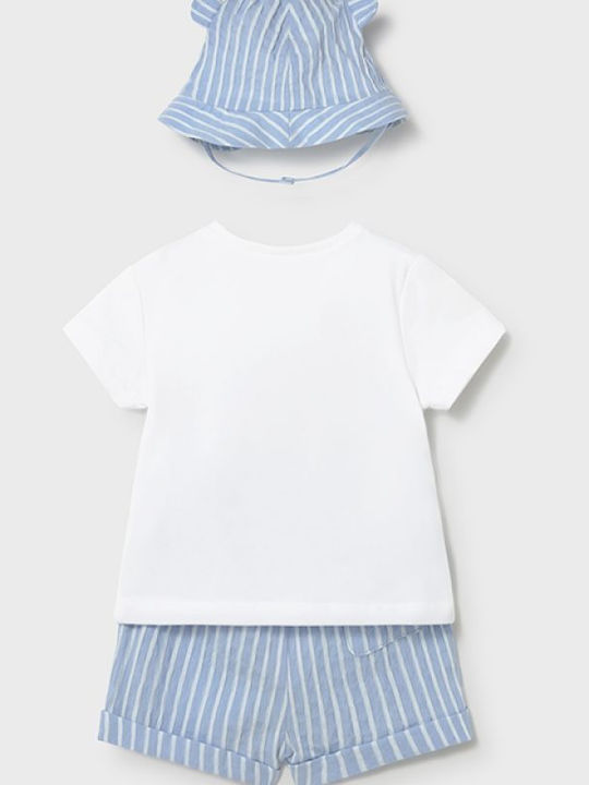 Kinder-Set mit Shorts Sommer 2Stück Sky Blue