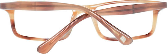 Hackett Männlich Kunststoff Brillenrahmen Beige HEB1251-454