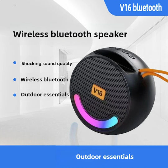 XKT V16 Ηχείο Bluetooth 8W με Ραδιόφωνο Ροζ