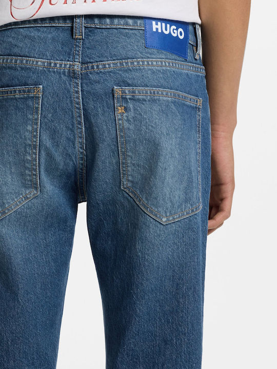 Ανδρικό Παντελόνι Τζιν με Skinny Tapered Εφαρμογή Blue