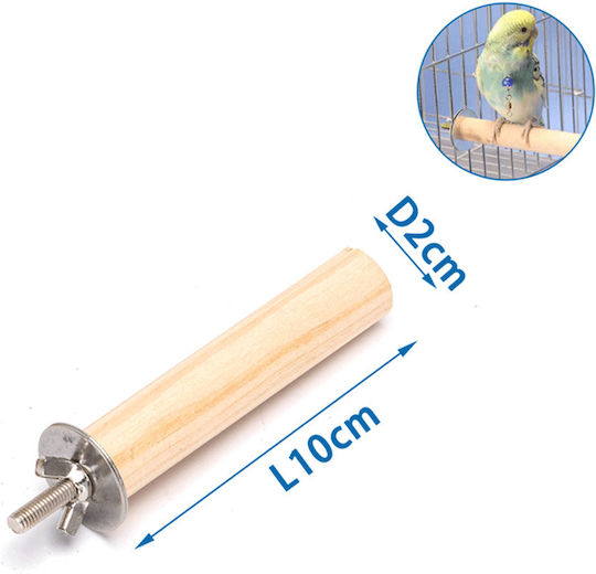 Nobleza Suport Din Lemn Oțel Inoxidabil 2x10cm