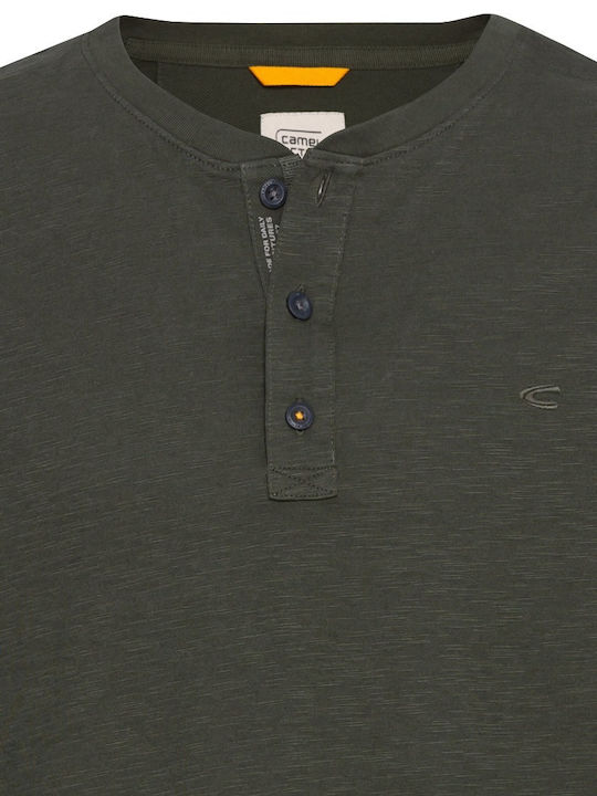 Henley T-shirt Khaki