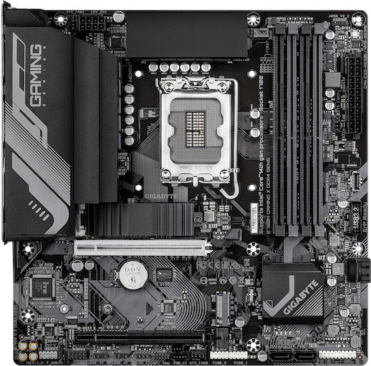 Gigabyte B760M Gaming X DDR4 GEN5 rev. 1.0 Motherboard Micro ATX with Intel 1700 Socket