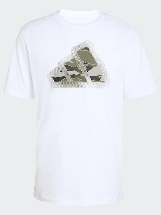 Camo T-shirt Ecru