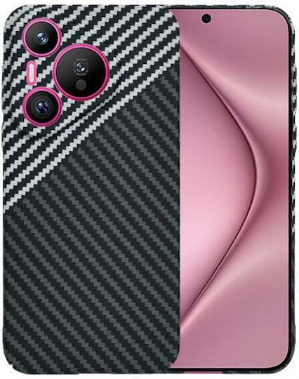 Θήκη Huawei Pura 70 Techsuit Carbonite Fibershell Μαύρο Γκρι