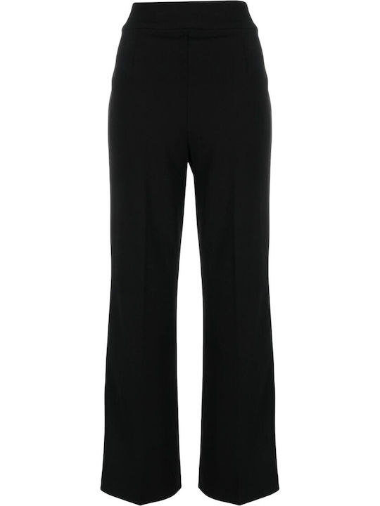 DKNY Foundations Damen Stoff Hose Schwarz