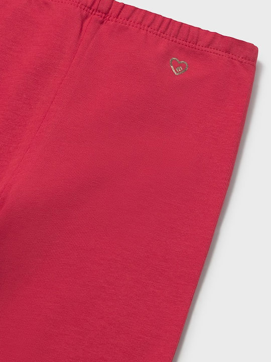 Kinder Leggings Lang Red