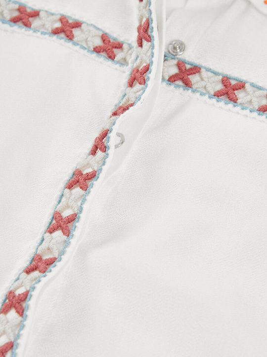 Copii Cămașă Cu mânecă scurtă Off-white
