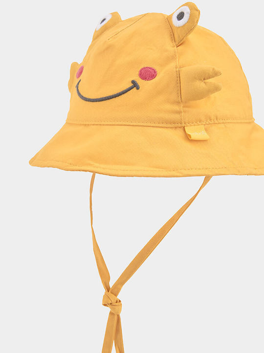 Boboli Παιδικό Καπέλο Bucket Κίτρινο