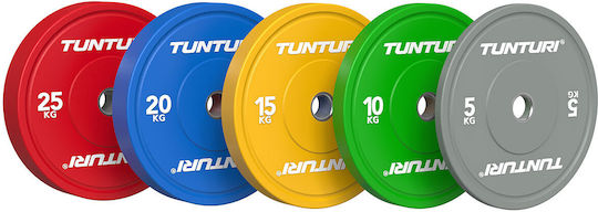 Tunturi Каучуков Бъмпер Диск 1 x 20 кг