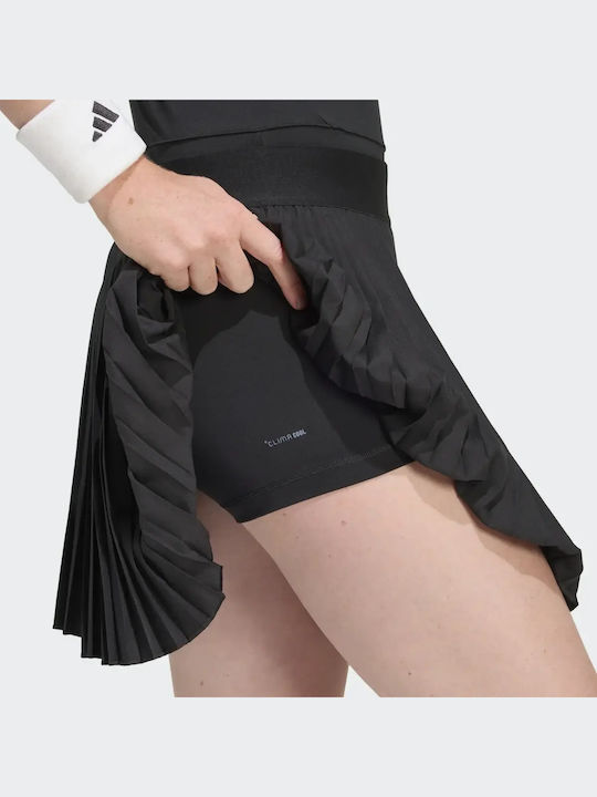 Plisat Fustă Black