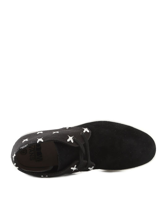 Suede Negru Ghete barbati