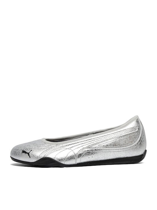 PUMA Damen Ballerinas Silber PUMA Damen Ballerinas Silber