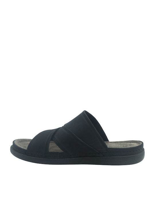 Herrensandalen in Schwarz Farbe
