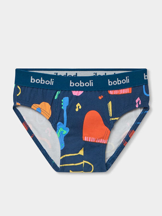 Boboli Σετ Παιδικά Βρακάκια Πολύχρωμα 3τμχ