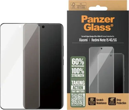 Panzerglass Screen Protector Xiaomi Redmi Note 15 5g Ultra-wide Fit Pg-pg53160