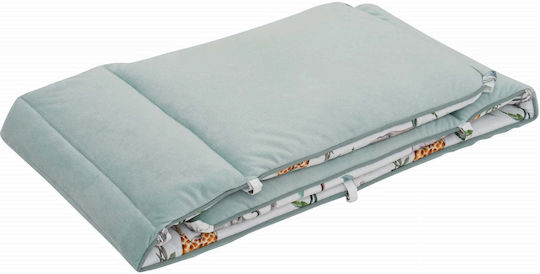 Tuttolina Safari Crib Bumpers Classic Inside Green 30x210cm