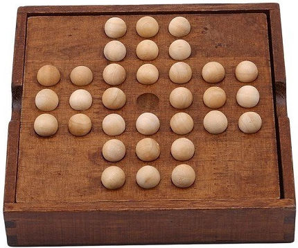Brettspiel Solitaire für 1 Spieler 7+ Jahre Tactic