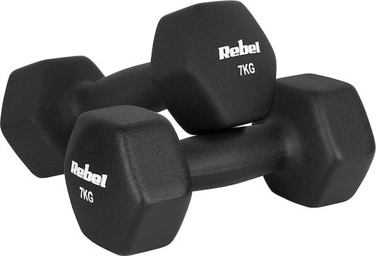 Rebel Active Βαράκι Εξάγωνο από Νεοπρένιο 1 x 7kg