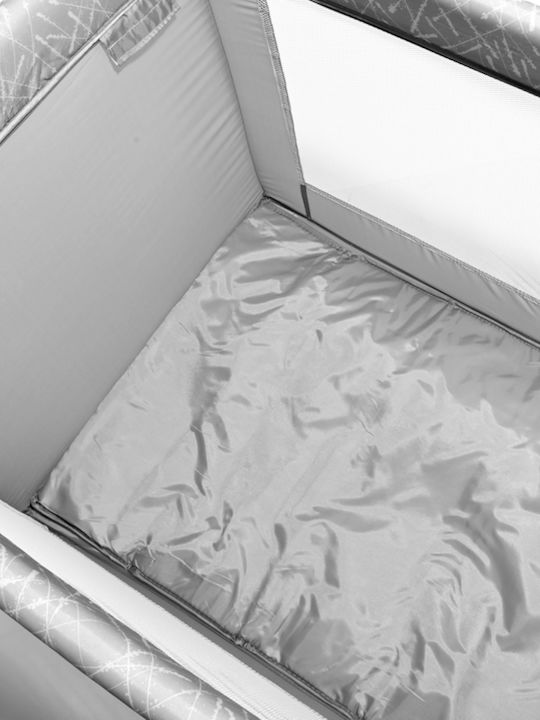 Lorelli Torino Playpen with Mattress Fog Striped 127x68cm
