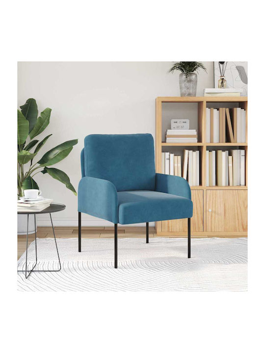 Blue Armchair 60x56x80cm
