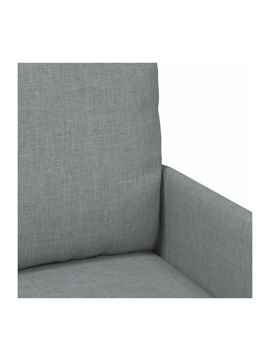 Armchair Light Grey 60x56x80cm