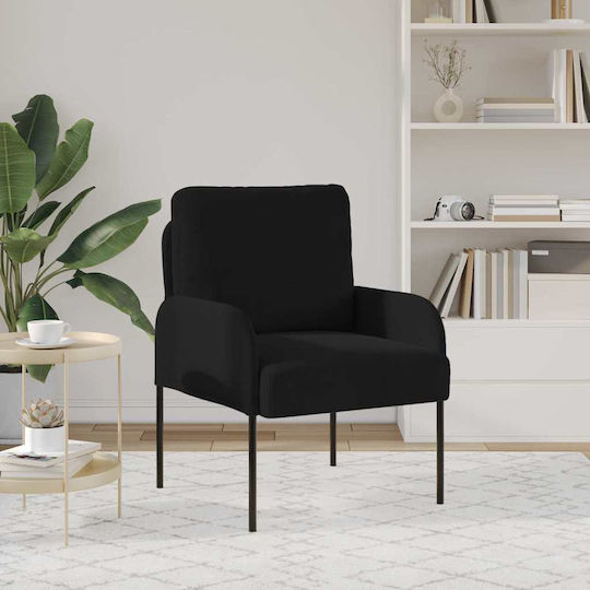 Black Armchair 60x56x80cm