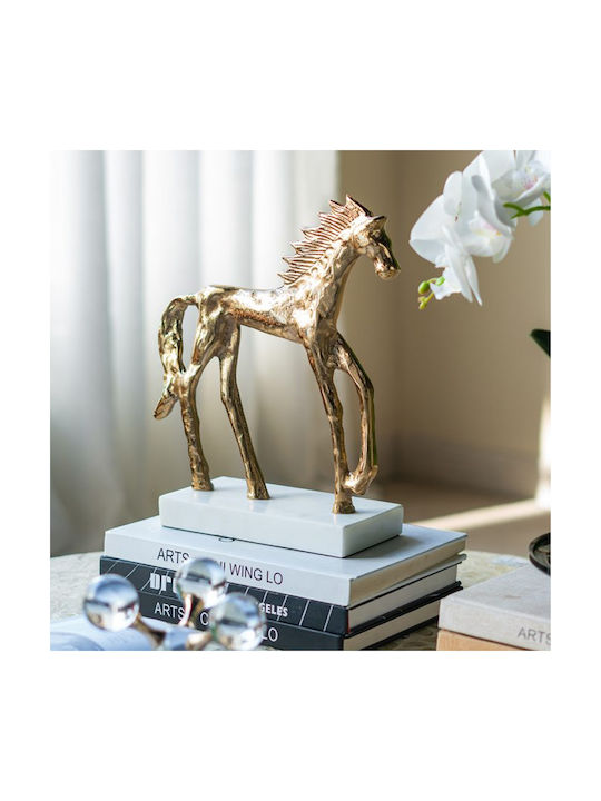 Artekko Decorative Horse made of Metal 26.4x10.1x30.5cm 1pcs