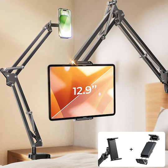 Lisen Mobile Stand with Arm in Black color YL0223060007