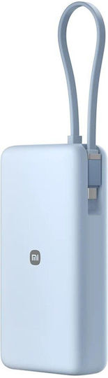 Xiaomi Power Bank 20000mAh 67W с USB-A порт и USB-C порт Ice Blue