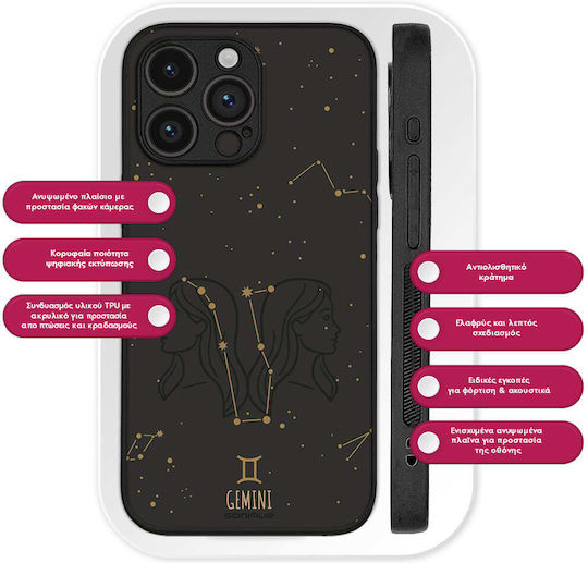 Husă Sonique Zodiac Series Nothing Phone 3a Pro Gemini